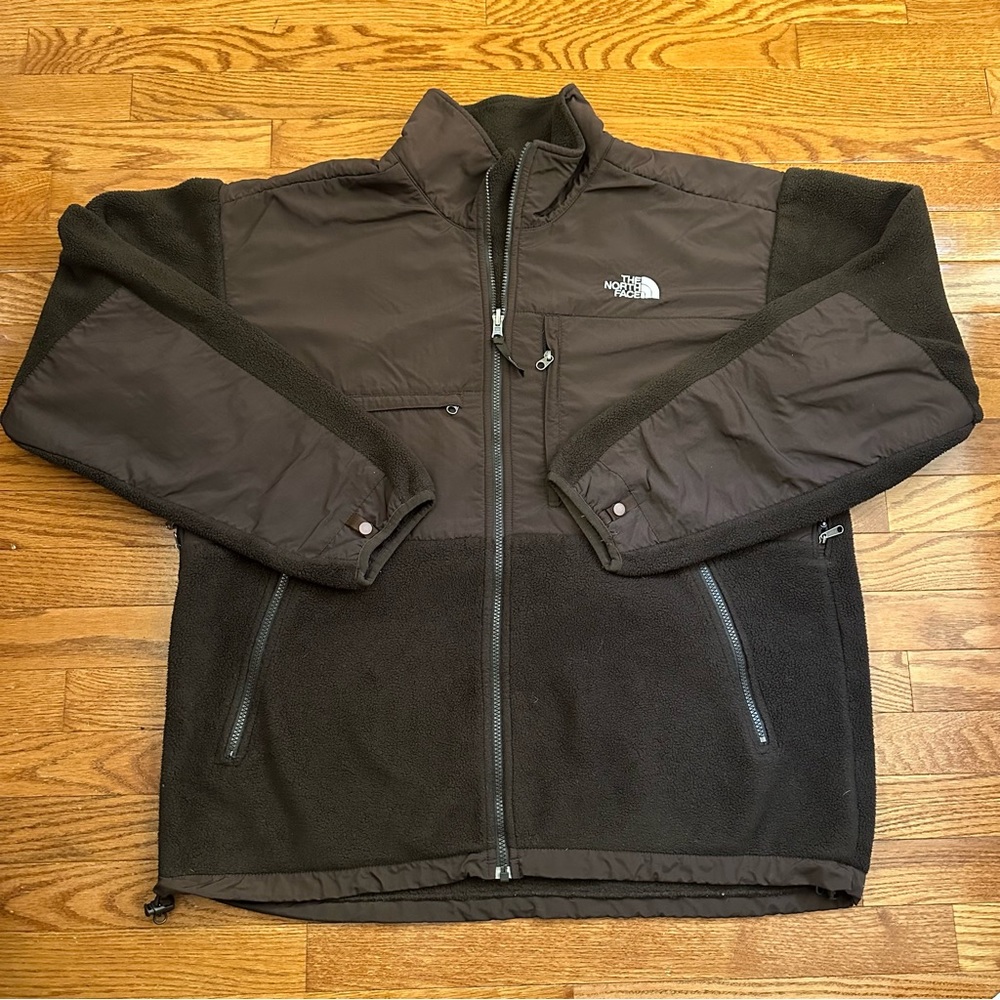 NorthFace heavy weight fleece jacket men’s size XL